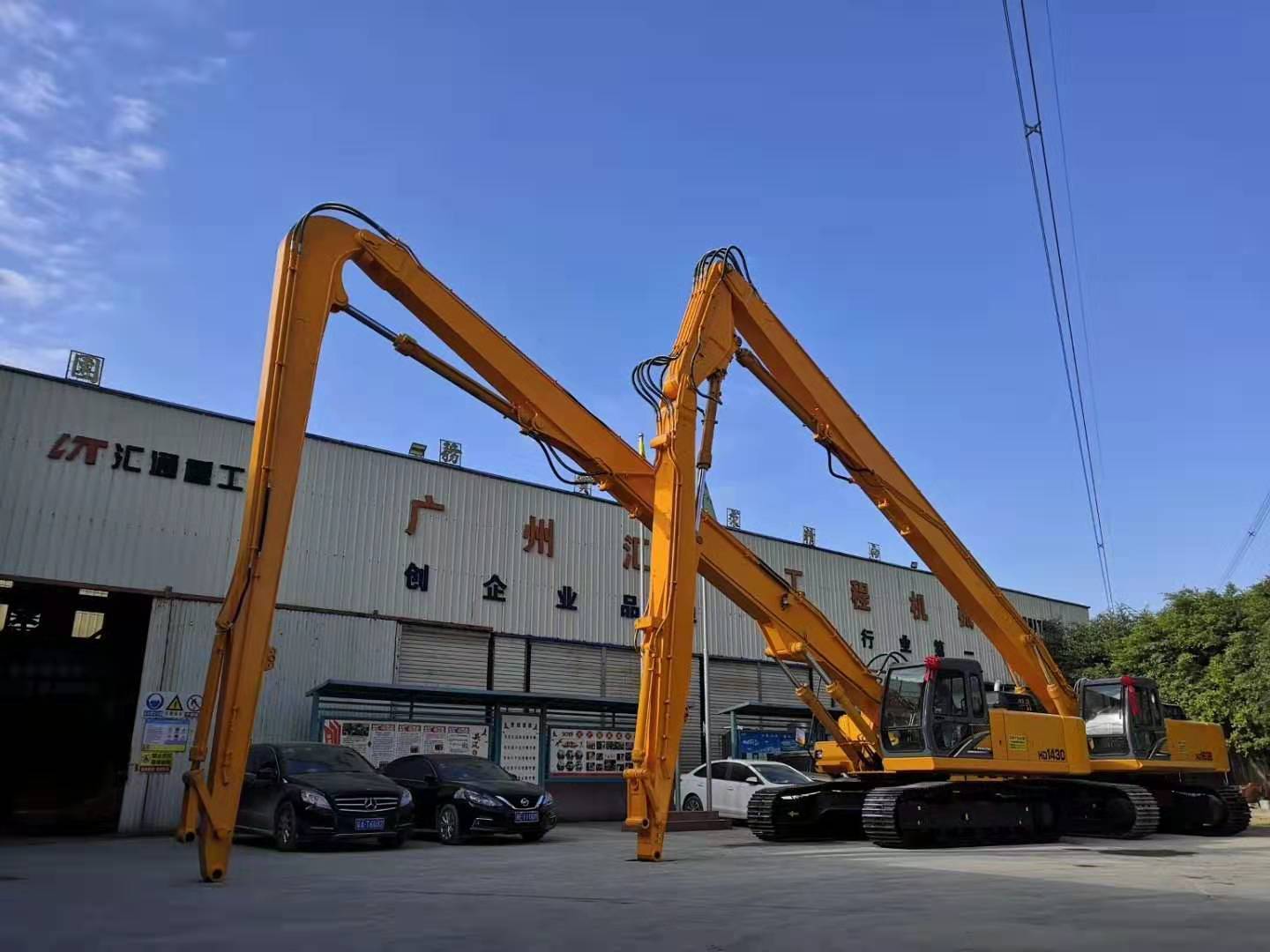 挖掘機(jī)拆樓臂、三段式加長臂、挖掘機(jī)拆樓臂廠家
