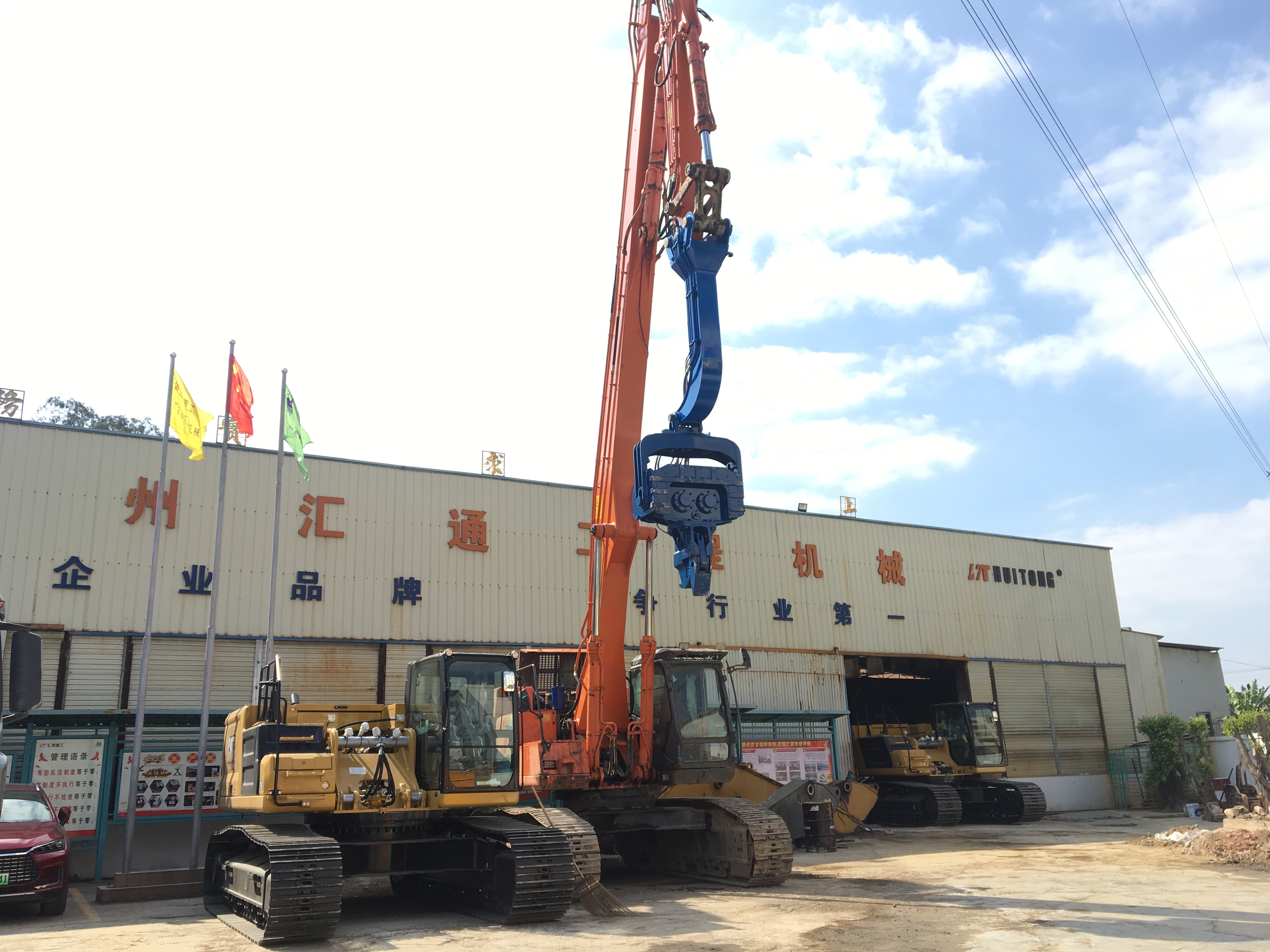 挖掘機(jī)打樁臂、打樁臂、挖掘機(jī)打樁臂廠家