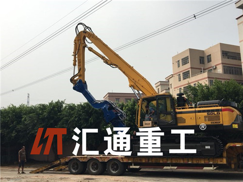 挖掘機(jī)打樁臂、打樁臂、打樁錘、挖掘機(jī)打樁臂廠家