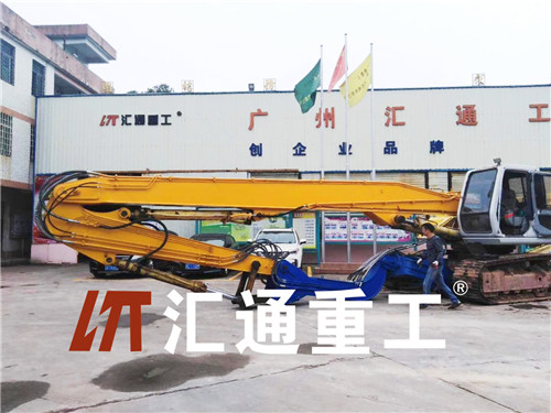 挖掘機(jī)打樁臂、打樁臂、打樁錘、挖掘機(jī)打樁臂廠家